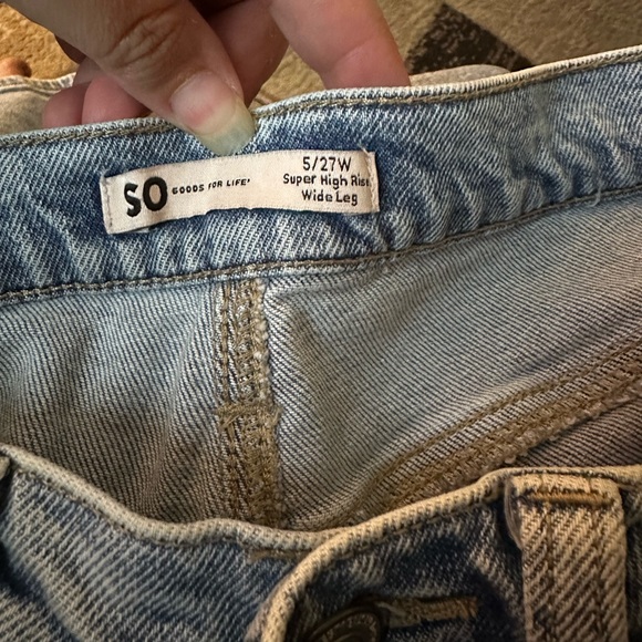 SO JuniorsSuper High Rise Wide Leg 5/27 - Picture 2 of 4